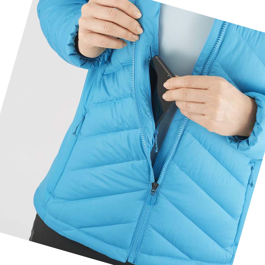 Chaquetas Salomon ESSENTIAL XWARM DOWN INSULATED Mujer Azules | MX 2449RVD